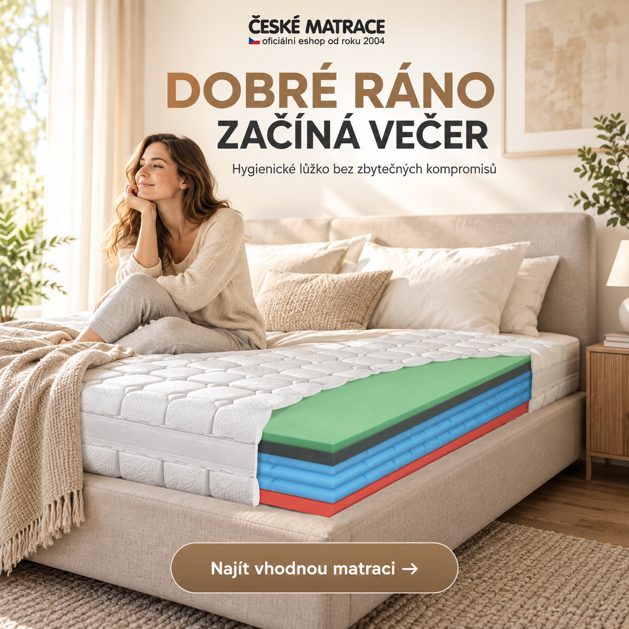 Dobré ráno začíná večer: výběr vhodné matrace