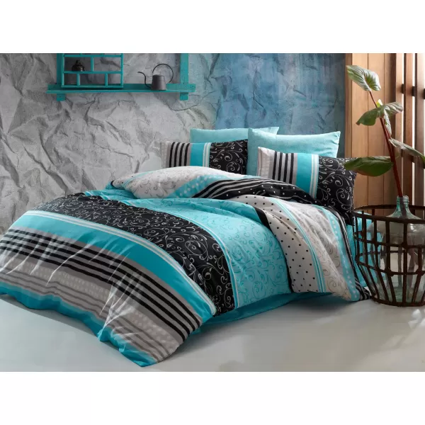 Brotex Povlečení bavlna Scarlet blue 140 x 200 Zipový uzávěr