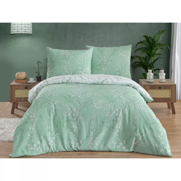 Brotex Povlečení krep Aspen tree 140 x 200 Zipový uzávěr