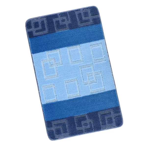Brotex Koupelnová předložka Kostky modré Modrá