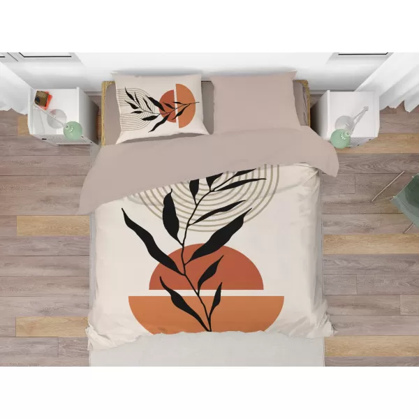 Brotex Moderní 3D povlečení Sunrise 140 x 200 Zipový uzávěr