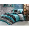 Brotex Povlečení francouzské bavlna Scarlet blue 200 x 200 Zipový uzávěr