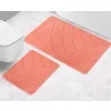 Brotex Předložka před WC Oblouky lososové Lososová