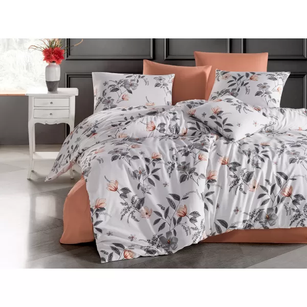 Brotex Prodloužené povlečení bavlna Evita 140 x 220 Zipový uzávěr