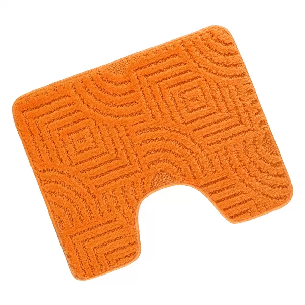 Brotex Předložka před WC Bludiště oranžové Oranžová