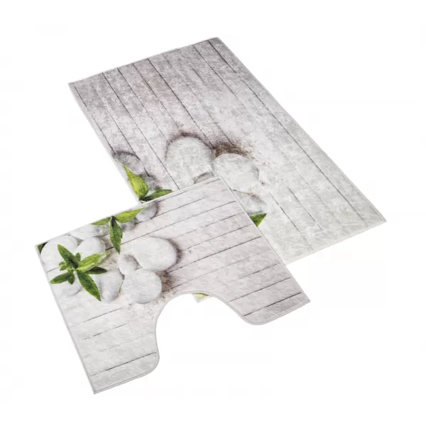 Brotex Koupelnová sada předložek 3D+60x50cm Jadran