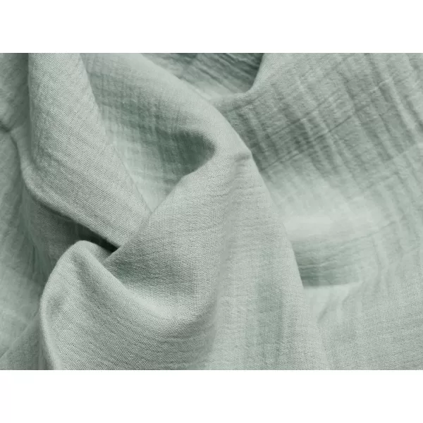 Brotex Francouzské mušelínové povlečení mint 240 x 200 Zipový uzávěr