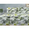 Brotex Prodloužené povlečení krep Tropical 140 x 220 Zipový uzávěr