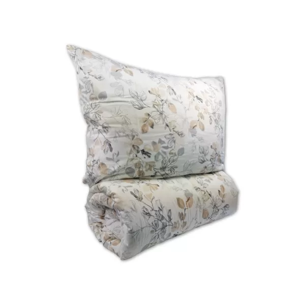 Brotex Flanelové povlečení Adalia natur 140 x 200 Zipový uzávěr