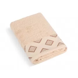Brotex Froté ručník Diamant 500g béžový 50 x 100 Béžová