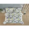 Brotex Prodloužené povlečení krep Tropical 140 x 220 Zipový uzávěr