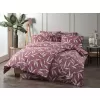 Brotex Prodloužené povlečení bavlna Patrik red 140 x 220 Zipový uzávěr