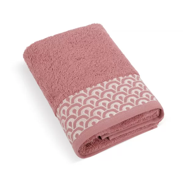 Brotex Froté ručník Krajka 500g starorůžová Starorůžová