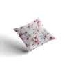 Brotex Krepový povlak na polštář Rosario red 40 x 40 Zipový uzávěr