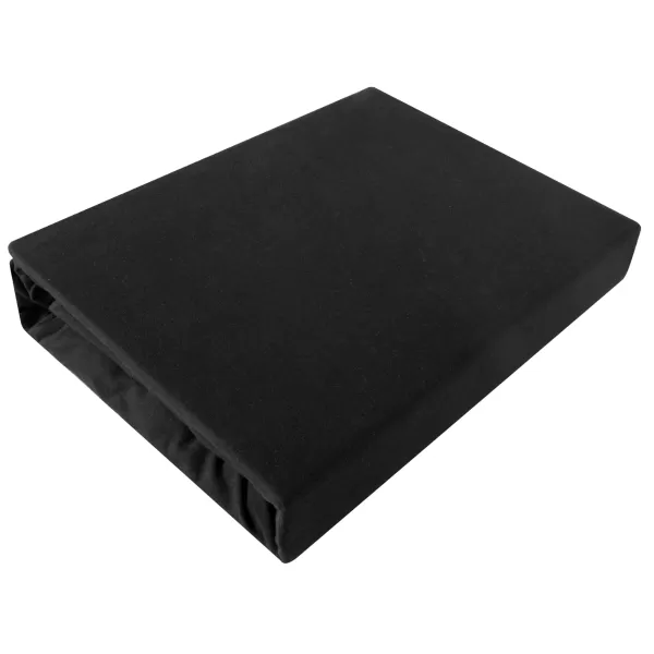 Brotex Jersey prostěradlo EXCLUSIVE černé Dětské 70 x 140 Černá