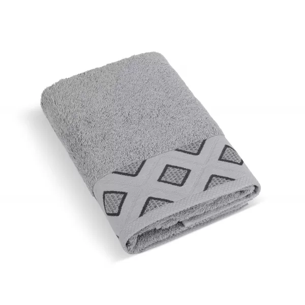 Brotex Froté osuška Diamant 500g šedá 70 x 140 Šedá