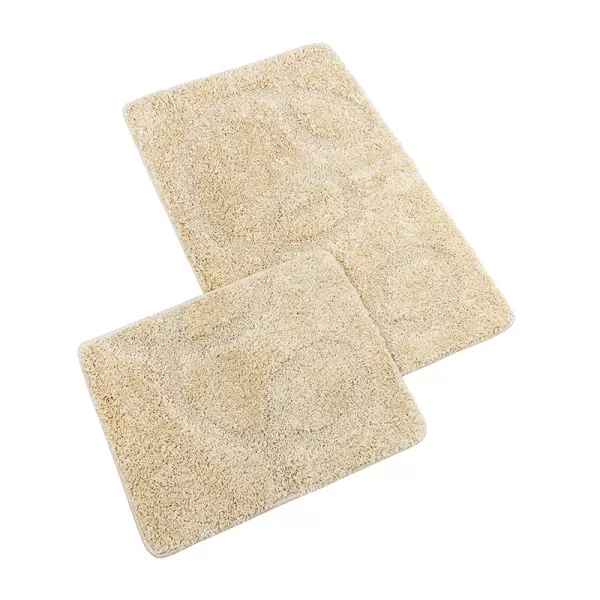 Brotex Koupelnová sada předložek SILVER+60x50cm béžová Béžová