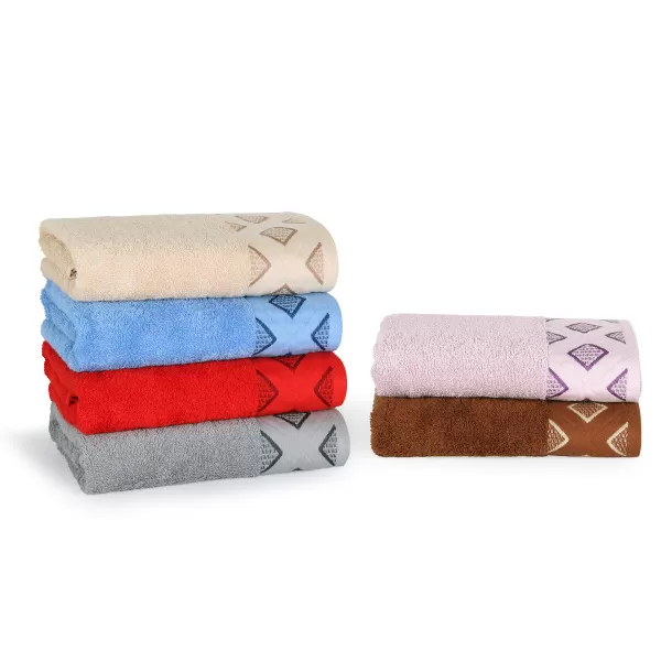 Brotex Froté ručník Diamant 500g béžový 50 x 100 Béžová
