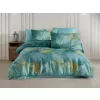 Brotex Povlečení Satén Paloma green 140 x 200 Zipový uzávěr