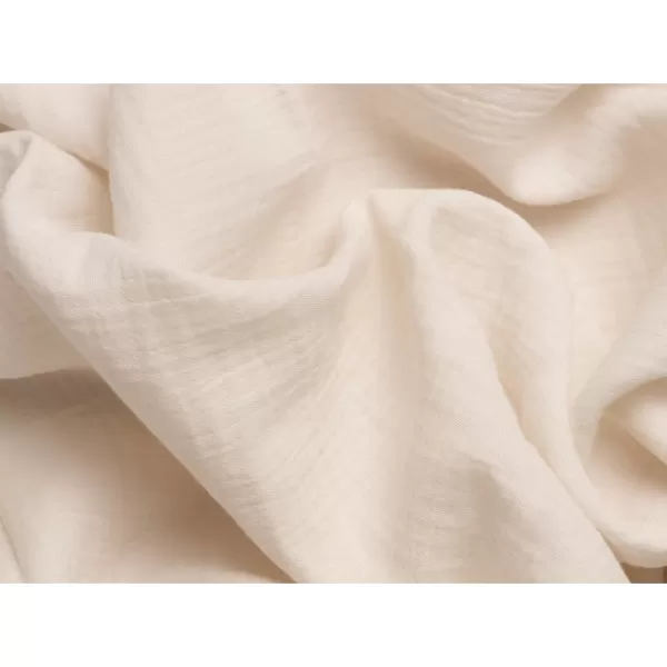 Brotex Mušelínový povlak na polštář krémový 40 x 40 Zipový uzávěr