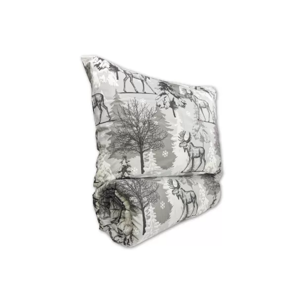 Brotex Vánoční prodloužené povlečení bavlna Lara 140 x 220 Zipový uzávěr