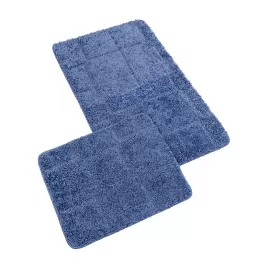Brotex Koupelnová sada předložek SILVER+60x50cm modrá Modrá