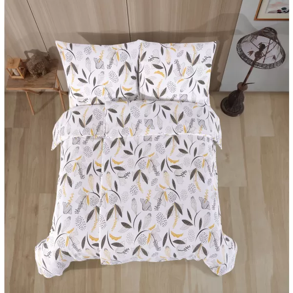 Brotex Prodloužené povlečení krep Charlotte 140 x 220 Zipový uzávěr