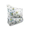Brotex Prodloužené povlečení bavlna Olivie blue 140 x 220 Zipový uzávěr