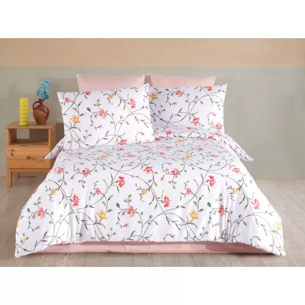 Brotex Prodloužené povlečení bavlna Aria 140 x 220 Zipový uzávěr