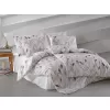 Brotex Povlečení francouzské bavlna Monaco hnědé 200 x 200 Zipový uzávěr