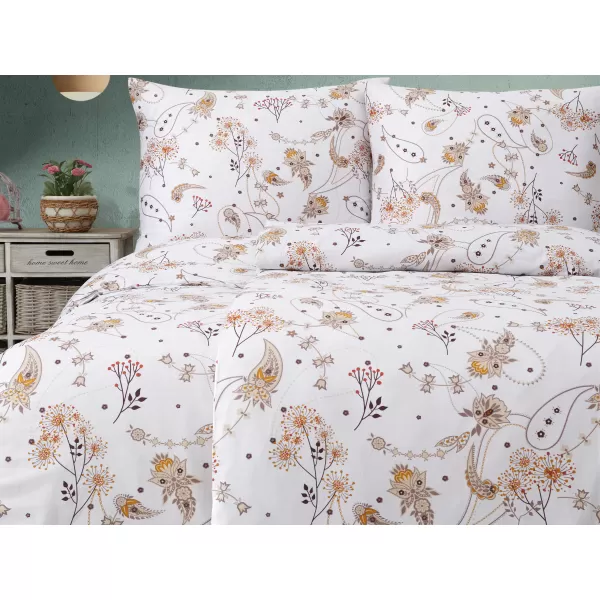 Brotex Prodloužené povlečení bavlna Liselotte 140 x 220 Zipový uzávěr