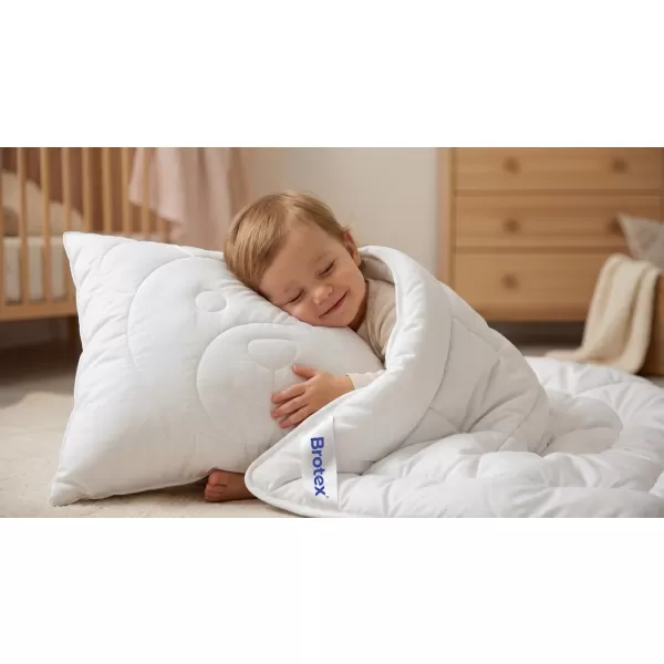 Brotex Letní dětský set Medvídek - peřinka a polštářek do postýlky
