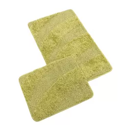 Brotex Koupelnová sada předložek SILVER+60x50cm zelená Zelená