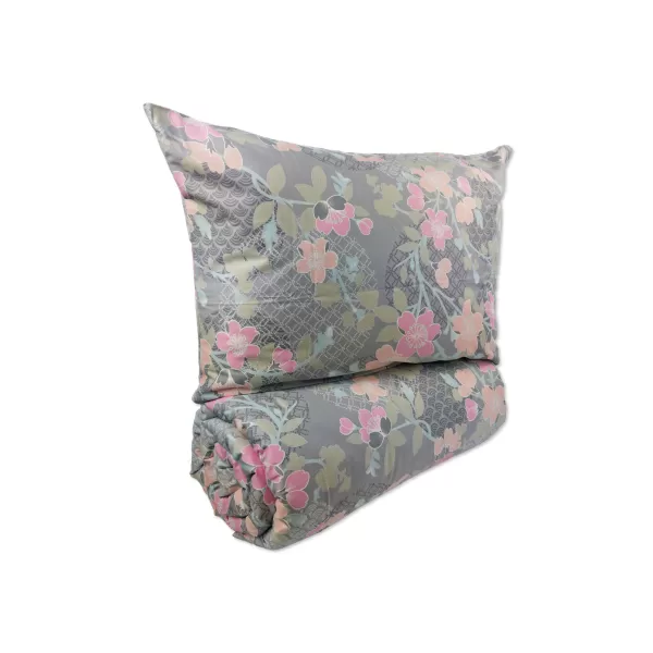 Brotex Prodloužené povlečení krep Sarah pink 140 x 220 Zipový uzávěr