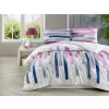 Brotex Flanelové povlečení Mina pink 140 x 200 Zipový uzávěr