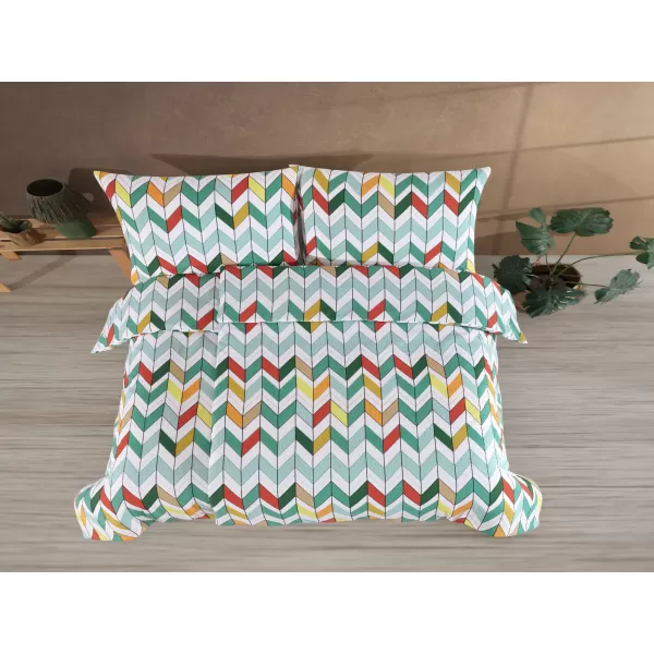 Brotex Povlečení francouzské krep Alexis 200 x 200 Zipový uzávěr