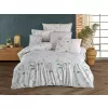 Brotex Povlečení francouzské bavlna Saly green 220 x 200 Zipový uzávěr