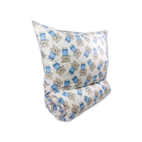 Brotex Krepové dětské povlečení Medvídek 140 x 200 Zipový uzávěr