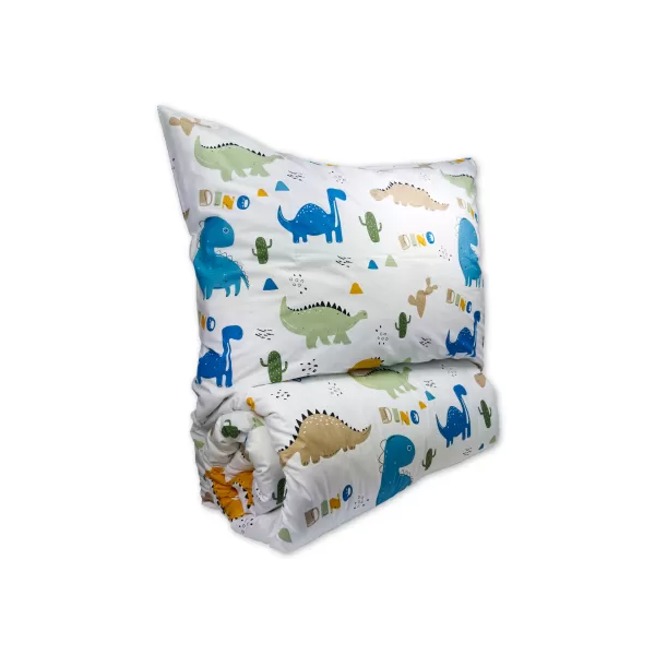 Brotex Bavlněné dětské povlečení Dino 140 x 200 Zipový uzávěr