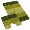 Brotex Předložka před WC Elipsy zelené Zelená