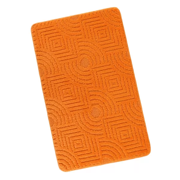 Brotex Koupelnová předložka Bludiště oranžové Oranžová