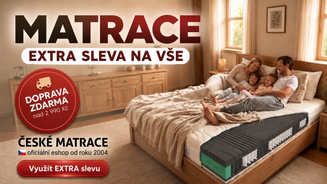 EXTRA SLEVA matrace