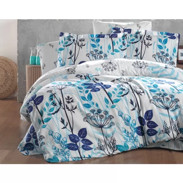Brotex Povlečení Satén Garden blue