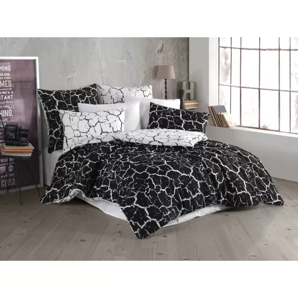 Brotex Povlečení francouzské bavlna Misty black